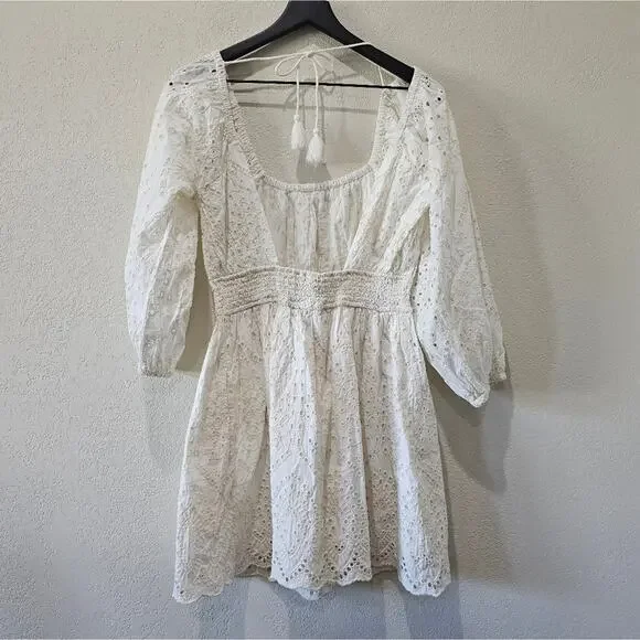 Cleobella Aria Mini Dress in Flora Polka NWT - Picture 6 of 14